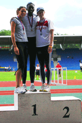 Helen with Donna Fraser & Laura Turner