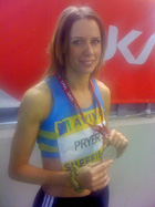 Silver-Medallist Helen Pryer